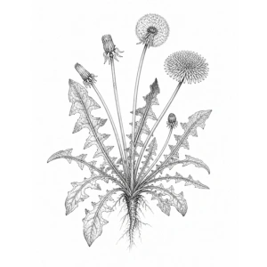Paardenbloemwortel